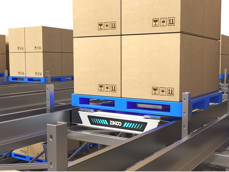 Four-way shuttle manufacturers，four way pallet shuttle，4-way shuttle，warehouse automation，pallet shuttle