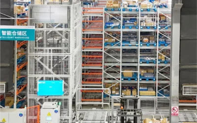 4-Way Pallet Shuttle Boosts Efficiency in Robotics Line-Side Warehousing