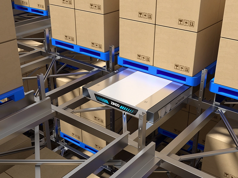 Optimizing Manufacturing Warehousing with Four-Way Shuttles