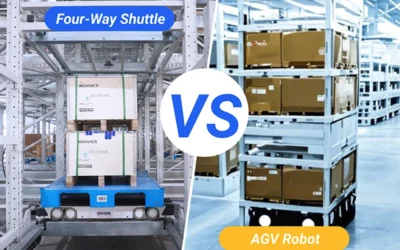 Four-Way Shuttle vs. AGV Robot: Who Leads the Future of Smart Warehousing?